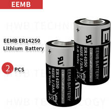 Bateria de lítio 3.6v e instrumentos industriais, 2 lâmpadas ee27 er14250 1/2aa 1200 v mah plc 2024 - compre barato