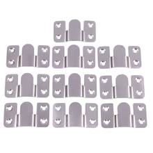 Furniture Sectional Interlock Style Sofa Connector 10pcs Silver Tone 2024 - buy cheap
