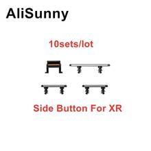 AliSunny-Botón lateral para iPhone XR XS Max, interruptor de volumen, encendido y apagado, tecla silenciosa, pieza de repuesto, 10 juegos 2024 - compra barato