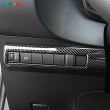 For Toyota Corolla sedan 2019 2020 2021 Carbon Fiber Headlight Switch Control Button Cover Trim Accessories Car Styling LHD 2024 - buy cheap