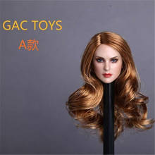 1:6 GACTOYS GC005 Collectible Blonde Curly Hair Head Sculpt Model Figure Toys 2024 - buy cheap