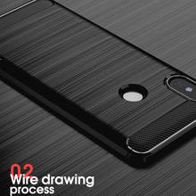 For Xiaomi Mi Max 3 Case Carbon fiber Cover Shockproof Phone Case For Mi 8 Cover Redmi Note 6 Pro Case Full Protection Bumper 2024 - buy cheap
