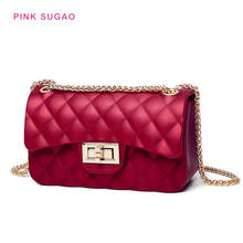 Pink Sugao crossbody bags for women luxury handbags women bags designer leather handbags purses 2019 fashion beach bag chain bag 2024 - buy cheap
