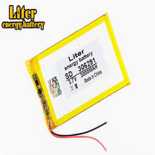 Batería de polímero de litio 306291 3,7 V 3000mah con placa de protección para GPS, tableta, PC, productos digitales 2024 - compra barato