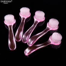 5pcs Nail Art Plastic Handle Dust Clean Cleaning Washing Brush Care Salon DIY Manicure Pedicure Tool Professional 2024 - buy cheap