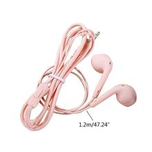 1pcs Portable Sport Earphone Super Bass 3.5mm In-Ear Wired Earphone with Built-in Microphone Hands Free For Smartphones dropship 2024 - buy cheap