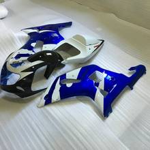 Kit de carenado superior para motocicleta GSXR600 750 K1 01 02 03 GSXR 600 GSXR750 2001 2002 2003, carenado blanco y azul + regalos SH35 2024 - compra barato