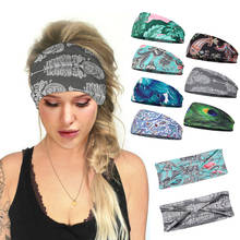 Fashion Yoga Elastic Hair Bands Multi-function Headband Scarf Stretchable Anti-Slip Slim Hair Band Headband Turban For Women Men 2024 - buy cheap