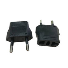 2pcs EU KR German Travel Plug Italian US To EU KR Euro European Germany Travel Power Plug AC Adapters Outlet Electrical Socket 2024 - buy cheap