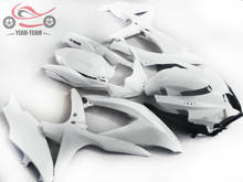 ABS Injection fairing set for SUZUKI K8 GSXR 600 750 2008 2009 2010 full white Chinese fairings bodwork GSXR600 GSXR750 08-10 2024 - buy cheap