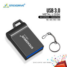 Fashion Super Mini metal usb flash drive 8GB 16GB pen Drive 32GB 64GB128GB  usb 3.0 flash stick pendrive free ship with key ring 2024 - buy cheap