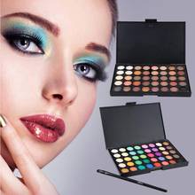 40 Colors Cosmetics Eye Shadow Color Makeup Pro Glitter Eyeshadow Palette With a Makeup Brush TSLM2 2024 - buy cheap
