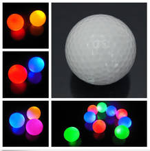 1 peça novo piscante de luz noturna brilhante fluorescente bolas de golfe atacado 2024 - compre barato