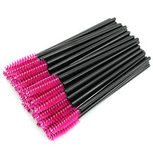 Wholesale Price 1000 pcs/lot  Rose Disposable Eyelash Make Up Brushes  eyelash  Makeup Tools  Mascara Wands Applicator Curls 2024 - buy cheap