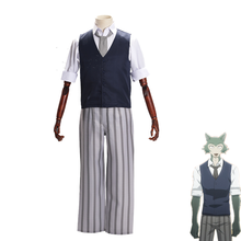 Anime BEASTARS Legosi Cosplay Costume School Uniform Halloween Christmas Carvinal Costumes For Women Men 2024 - buy cheap
