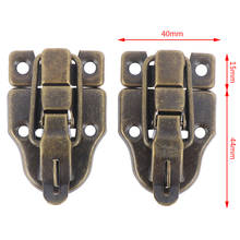 2pcs Jewelry Chest Box Antique Metal Buckle Suitcase Case Toggle Lock Hasp Latch 2024 - buy cheap