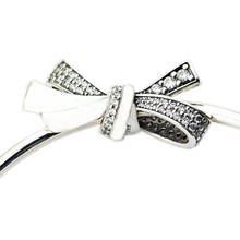 Brilliant Bow Charm DIY Jewelry Making Fits Original 925 Silver Bracelets For Woman Beads For Jewelry Making Fashion Charms 2024 - buy cheap