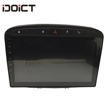 IDOICT Android 9.1 Car DVD Player GPS Navigation Multimedia For peugeot 308 408 RCZ Radio 2009-2014 car Stereo Head Unit DSP 2024 - buy cheap
