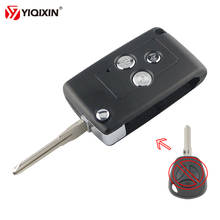 YIQIXIN 3 Button Flip Modified Car Key Remote Replacement Shell For Lada Priora Niva Vaz Granta Samara 2108 Xray 2024 - buy cheap