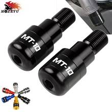 Motorcycle Hand Bar Ends  For YAMAHA MT10 MT 10 MT-10 2016 CNC aluminum Accessories Motor Grip Ends Plus Handle Bar Grips Ends 2024 - buy cheap