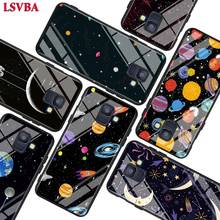 Capa de celular com estrelas do espaço, para samsung galaxy a750, a9, a8, a7, a6, a5, a3 plus, 2018, 2017, 2016, super brilhante 2024 - compre barato