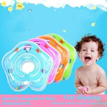 Anel de natação bonito do bebê acessórios pescoço anel tubo segurança infantil float círculo para banho inflável água diversão brinquedos 2024 - compre barato