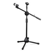 Hot AD-Ajustable Microphone Holder Professional Swing Boom Floor Stand Mic Stand Ajustable Stage Tripod Metal Swing Boom 2024 - buy cheap