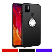 Funda con anillo de Metal para Umidigi A9 Pro, carcasa suave de lujo de 6,3 pulgadas, soporte para teléfono, TPUCover suave para Umidigi A9 Pro 2024 - compra barato