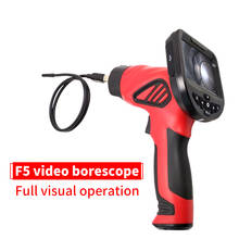 3.5 inch Screen 5.5mm/8MM/9MM Dual Lens Handheld Endoscope Portable CMOS Borescope Video Microscope Otoscope 2024 - buy cheap