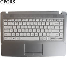 New English Laptop Keyboard for SAMSUNG NP500R4K 500R4K US Keyboard Shell Palmrest Cover 2024 - buy cheap