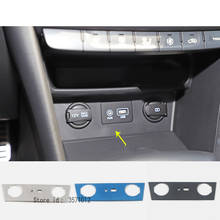 Car Sticker Socket Charge Cigarette Smoke Lighter Switch USB Button Lamp Trim For Hyundai Kona Encino Kauai 2017 2018 2019 2020 2024 - buy cheap