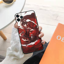 Red Lain Girl aesthetic For IPhone Se 6 6s 7 8 Plus X XR XS 11 12 Mini Pro Max Glass TPU Silicone Phone Case Cover Shell 2024 - buy cheap