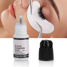 Professional Black False Eyelashes Extension Grafting Glue Adhesive Lashes Makeup Tool Fast Drying Eyelashes Lash Glue Adhesive 2024 - buy cheap