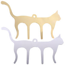 2021 New Music Folder Metal Cat Shaped Music Clip Bookmark Tabs Clamp Page Holder Piano Music Book Note Paper Clips Stationery 2024 - buy cheap