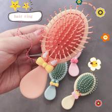 Portable Mini Cute Wet And Dry Air Cushion Comb, Hair Rope, Hair Tie,hair Wrap Comb, Makeup Comb, Massage Comb 2024 - buy cheap