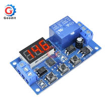 DC 12V 24V Time Delay Relay Module LED Display Relay Module Switch Trigger Time Delay Relay Circuit Timer Cycle Adjustable 2024 - buy cheap