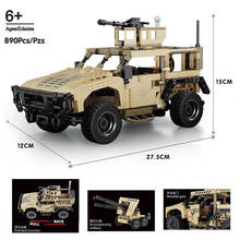 Brinquedo de blocos de construção de brinquedo série militar segunda guerra mundial veículo blindado 2024 - compre barato