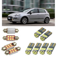 super bright Interior led Car lights For Fiat punto evo 199 hatchback  van 199 box dome bulbs for cars 2024 - buy cheap