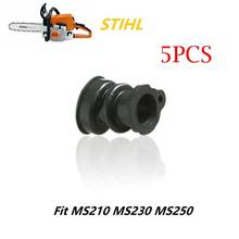 5 pçs tubo de inicialização do coletor de admissão para stihl ms210 ms230 ms250 021 023 025 ms 210 230 250 motosserra substituir oem p/n 1123 141 2200 2024 - compre barato