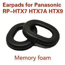 Almohadillas de repuesto para auriculares para Panasonic RP-HTX7 HTX7A HTX9, almohadillas para los oídos de espuma viscoelástica suave, funda de cojín para Panasonic RP-HTX7 2024 - compra barato