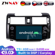 Carplay DSP Android 9.0 PX6 4+64GB T9 Screen Radio Car Multimedia Player Stereo GPS Navigation For Toyota 4 Runner 2009-2015 2024 - buy cheap
