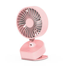 iHoven Portable USB Table Fan Clip-on Type Rechargeable Cooling Mini Desk Fan 360 Degree Rotation Adjustable Clip-on Fans 2024 - buy cheap