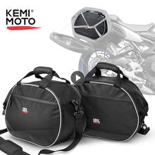 Bolsa para bagagem de bmw, bolsa para motocross, forro, para tracer 900gt 2018, 2019, 2020, mt07, mt09, fjr 1300, tdm 900 2024 - compre barato