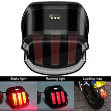 LED Brake Tail Light License Plate Lamp Fits For  Sportster 883 1200 XL Touring Softail Dyna Electra Glide Taillight 2024 - buy cheap