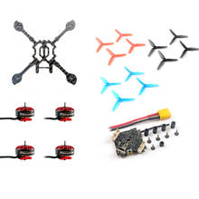 Kit de accesorios Larva X HD FPV para Dron de carreras, Kit de marco de 125mm, controlador de vuelo Crazybee F4 PRO V3.0 EX1203 1203 6200KV Motors 2024 - compra barato
