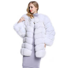 New Luxury Long Faux Fur Coat Women Thick Warm Winter Coat Plus Size Fluffy Faux Fur Jacket Coats Outwear LJLS098 2024 - buy cheap