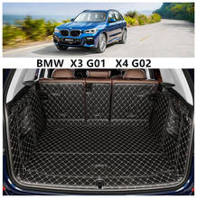Full Rear Trunk Tray Liner Cargo Mat For BMW X3 G01 X4 G02 2018 2019 2020 2021+ Floor Protector Foot Pad Mats 2024 - buy cheap
