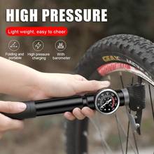 Light Weight MTB Bike Pump Portable Cycling Inflator Bicicleta 120Psi High Pressure Bicycle Pump 2024 - buy cheap