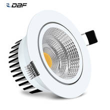 High Bright NO-Dimmable LED Downlight COB 5W 7W 10W 12W Ceiling Light Spotlight AC110V/220V Recessed Downlight Indoor Lighting 2024 - buy cheap