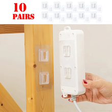 Double-Sided Adhesive Wall Hooks Hanger Strong Transparent Hooks Suction Cup Sucker Wall Storage Holder For Kitchen Bathroo New 2024 - buy cheap